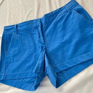 J. Crew royal blue chino shorts size 12